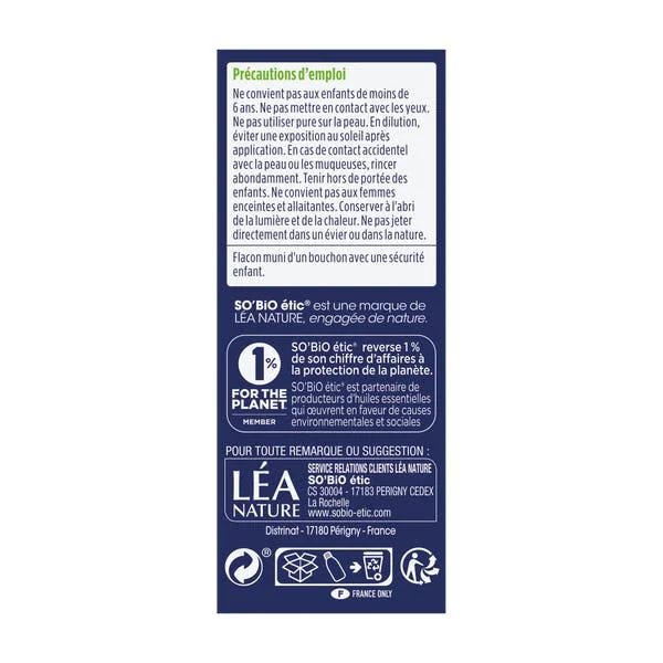 Huile essentielle Verveine Exotique Bio