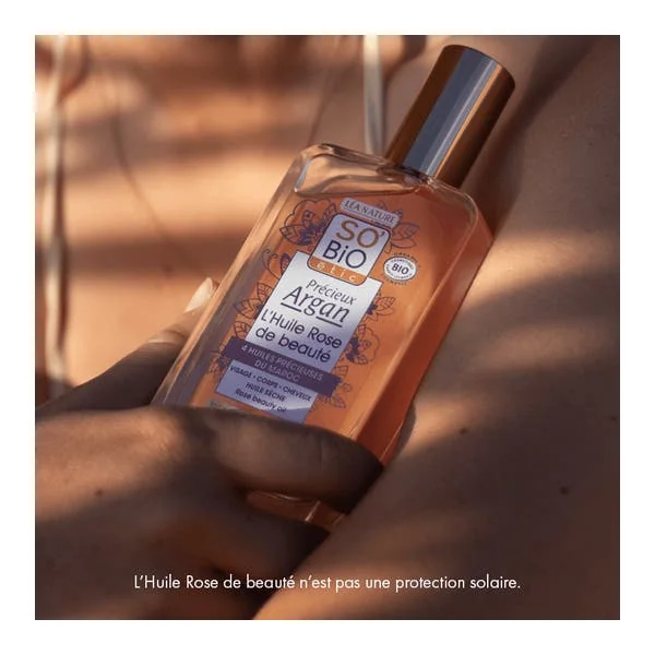 Huile Rose de beauté