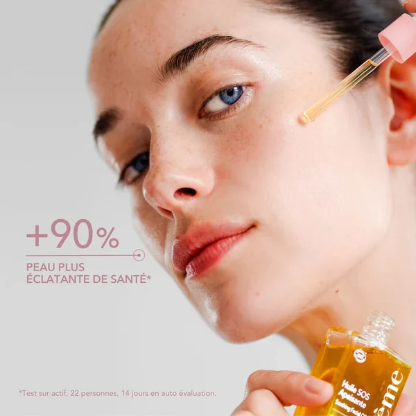 Huile SOS Apaisante Bio - Visage - Tous Types de Peaux, 30ml