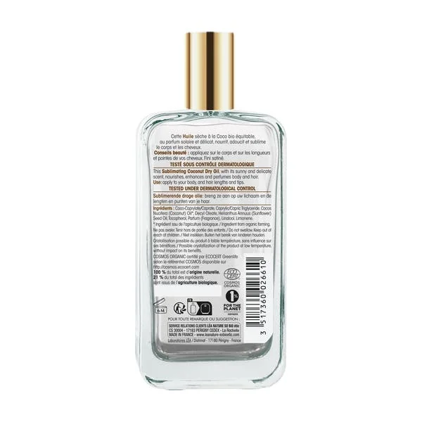 Huile sèche sublimante Coco bio