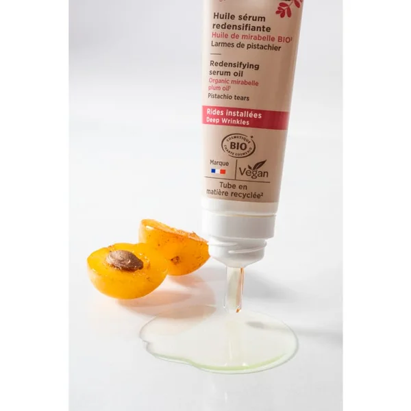 Huile Sérum Redensifiante Rides Installées Bio - Peaux Matures et Sensibles, 30ml