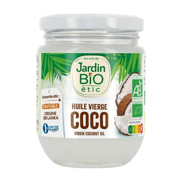 Huile vierge bio de coco - 200ml