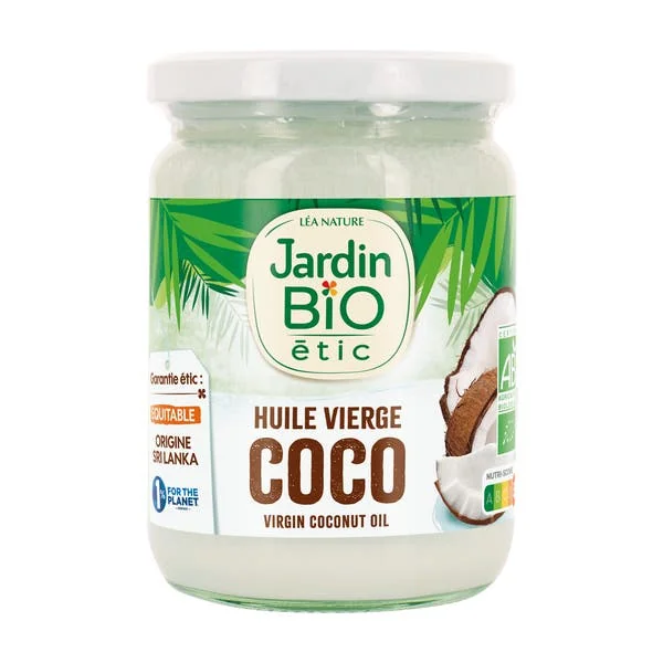 Huile vierge bio de coco - 500ml