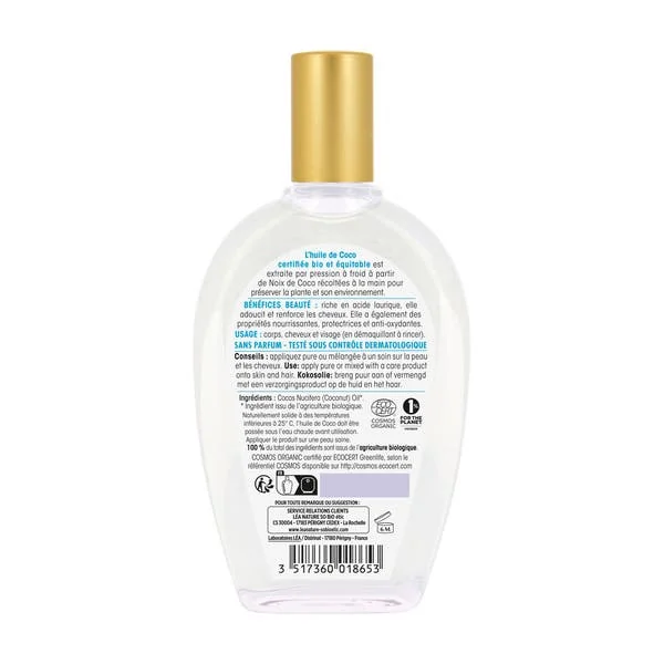 Huile Végétale Coco Bio