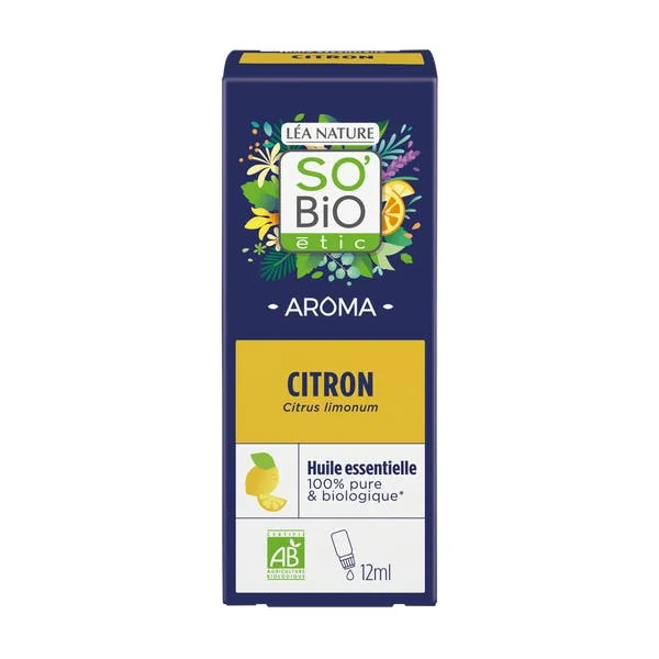 Huiles essentielles citron bio
