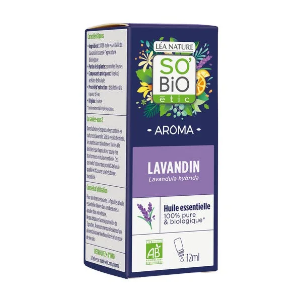 Huiles essentielles lavandin bio