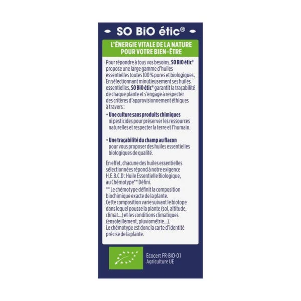 Huiles essentielles orange bio