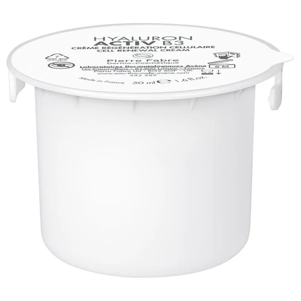 HYALURON ACTIV B3 - Eco-Recharge Crème de Jour Régénération Cellulaire - Visage - Tous Types de Peaux, 50ml