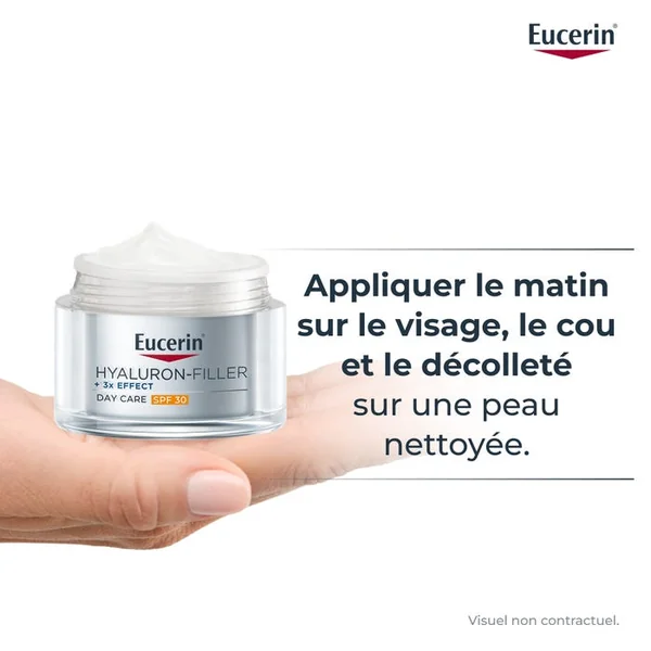 HYALURON-FILLER +3X EFFECT - Soin de Jour SPF30 Anti-âge - Tous Types de Peaux, 50ml