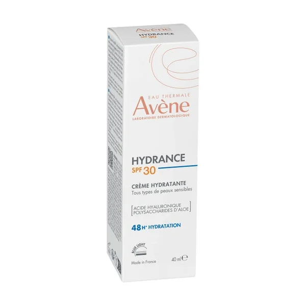 HYDRANCE - Crème Hydratante SPF30 - Visage - Tous Types de Peaux Sensibles, 40ml