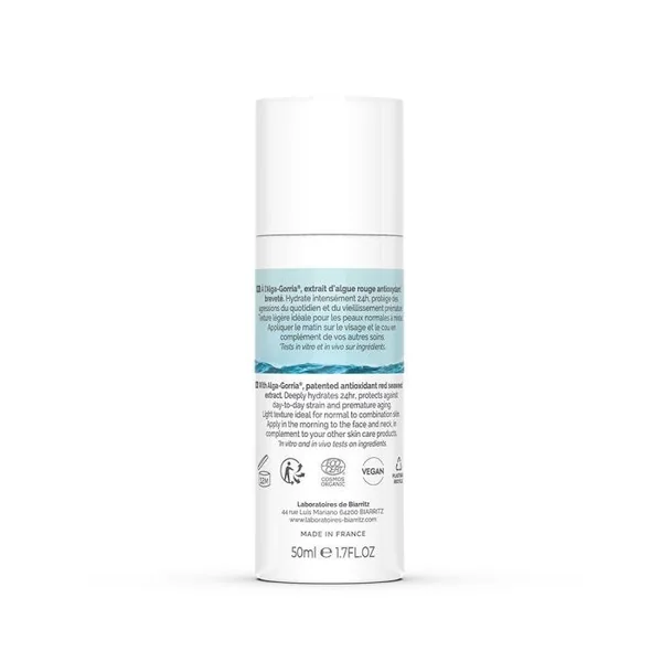 HYDRA-PROTECT+ - Fluide Hydratant Bio - Visage - Peaux Normales à Mixtes, 50ml