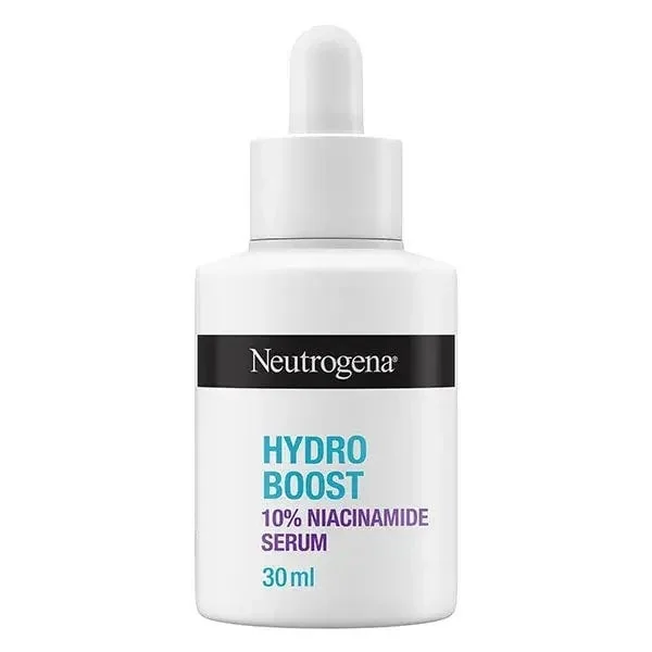 HYDRO BOOST - Sérum Acide Hyaluronique + 10% Niacinamide Sans Parfum - Tous Types de Peaux, 30ml