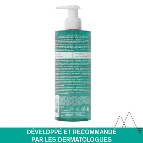 HYSEAC - Gel Nettoyant Anti-Imperfections - Visage et Corps - Peaux Grasses à Tendance Acnéique, 500ml
