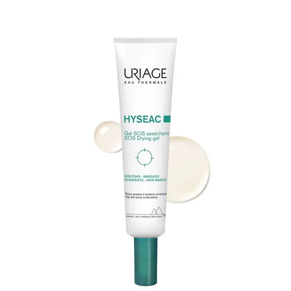 HYSEAC - Gel SOS Asséchant - Visage - Peaux Grasses à Tendance Acnéique, 15ml