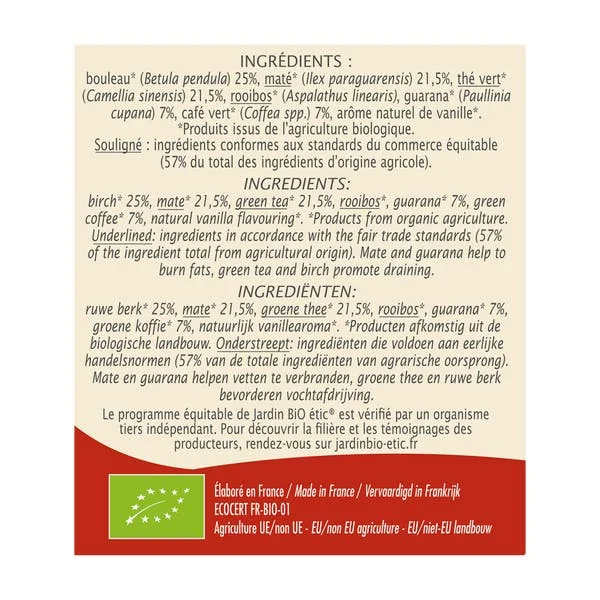 Infusion Brûleur de Graisses - bio
