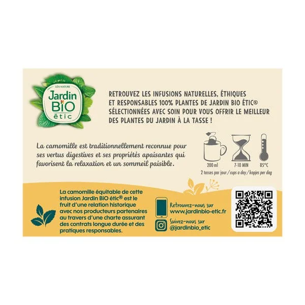 Infusion Camomille - bio