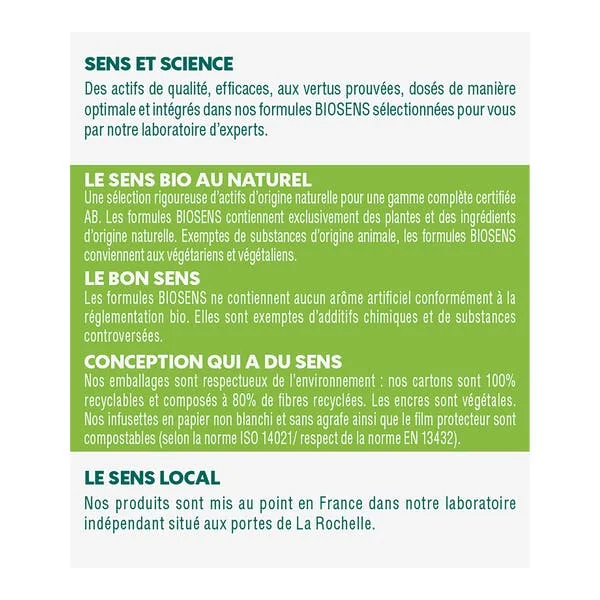Infusion Draineur Intense - bio