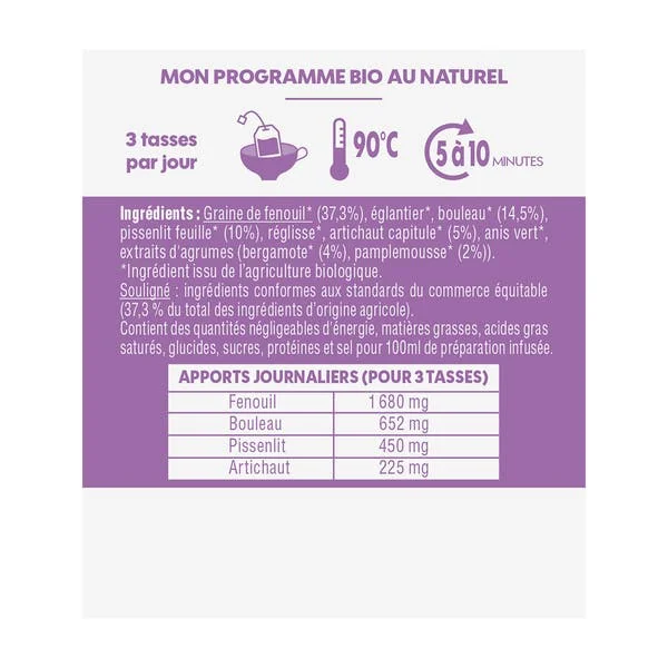 Infusion Détox Foie - bio