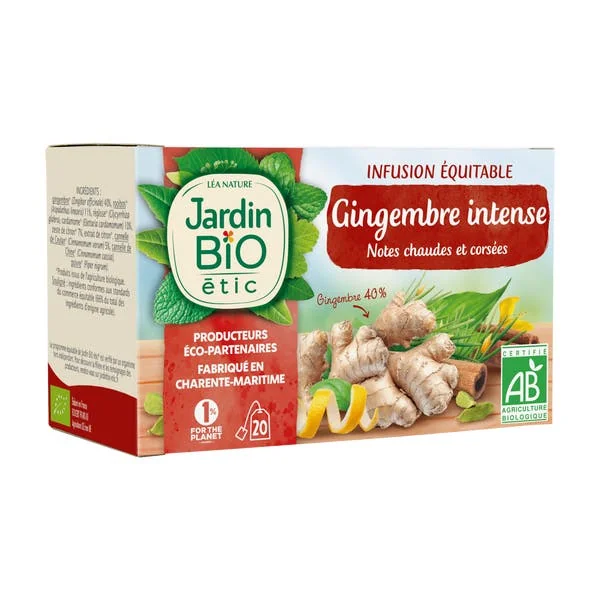 Infusion Gingembre Citron - bio