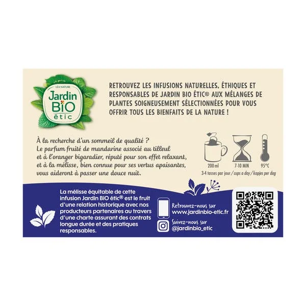 Infusion Nuits Paisibles - bio