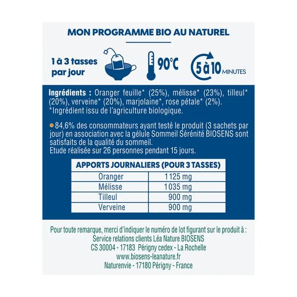 Infusion Sommeil Réparateur - bio