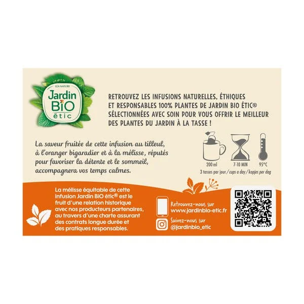 Infusion Tilleul Oranger - bio