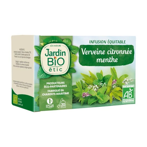 Infusion Verveine citronnée menthe - bio