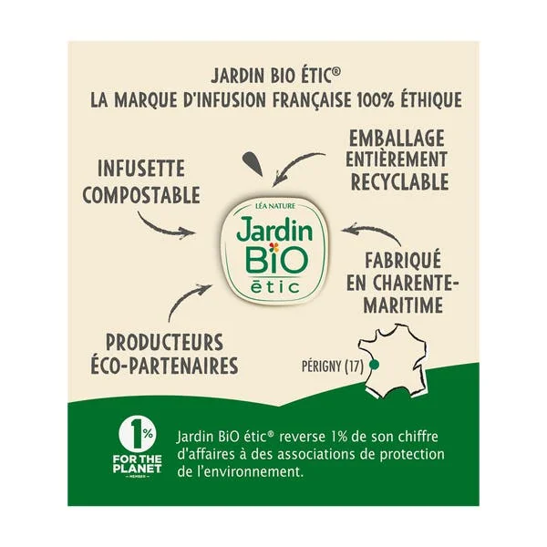 Infusion Verveine citronnée menthe - bio