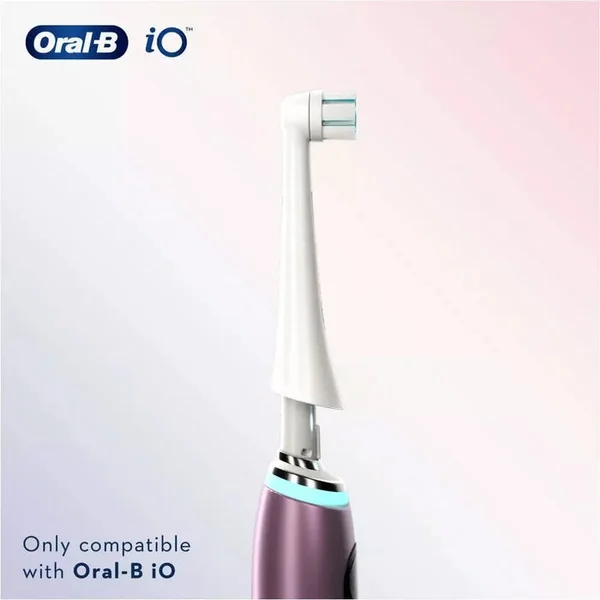 IO - GENTLE CARE - Brossettes de Rechange Brosse à Dents Electrique, 3 Unités