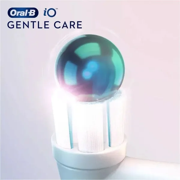 IO - GENTLE CARE - Brossettes de Rechange Brosse à Dents Electrique, 3 Unités