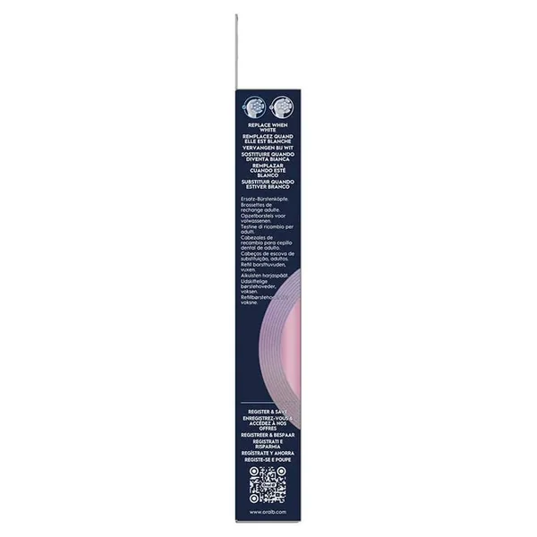 IO - GENTLE CARE - Brossettes de Rechange Brosse à Dents Electrique, 3 Unités