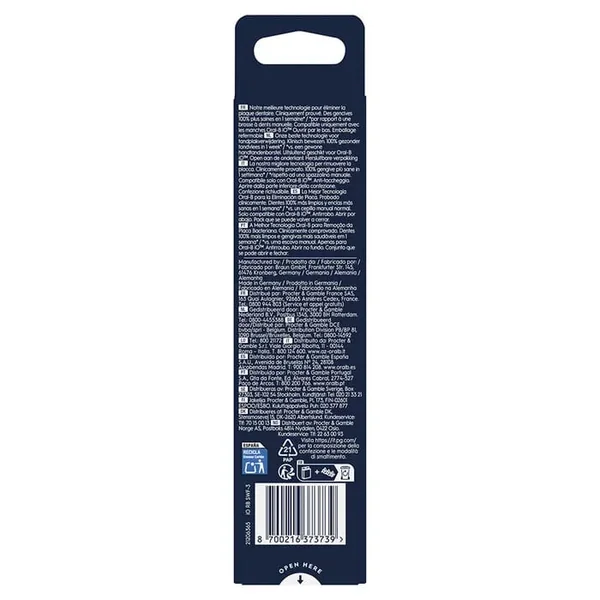 IO - GENTLE CARE - Brossettes de Rechange Brosse à Dents Electrique, 3 Unités