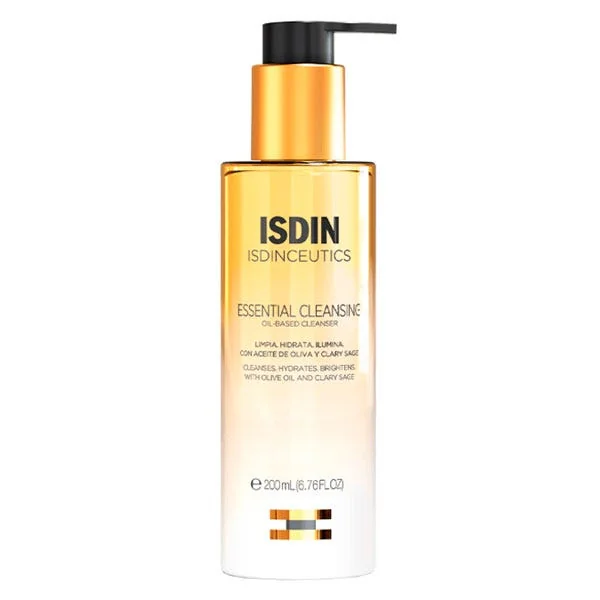 ISDINCEUTICS - Huile Nettoyante - Visage - Tous Types de Peaux, 200ml