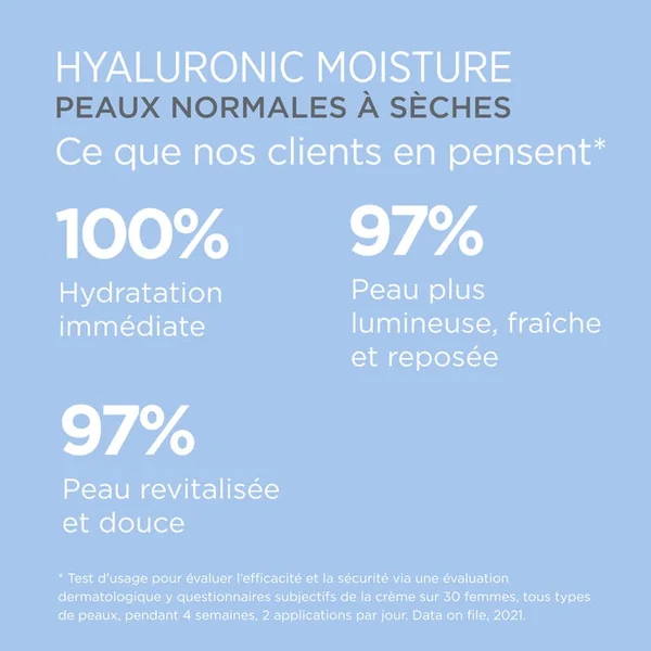 ISDINCEUTICS - Hyaluronic Moisture Crème Hydratante Légère - Visage - Peaux Normales à Sèches, 50ml