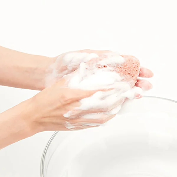 Jeju Volcanic Scoria Konjac Sponge