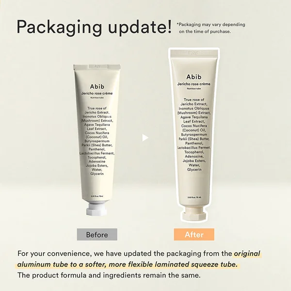 Jericho Rose Crème Nutrition Tube
