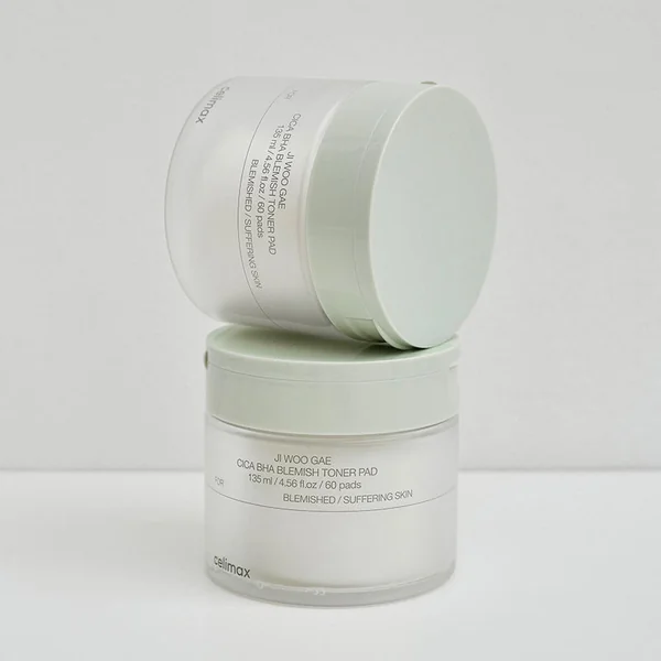 Ji Woo Gae Cica BHA Blemish Toner Pad