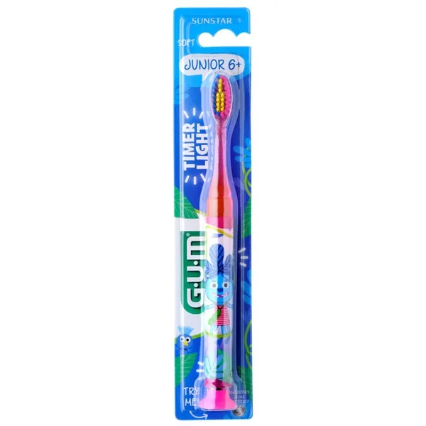 JUNIOR - TIMER LIGHT 903 - Brosse à Dents Lumineuse Suple +7 ans