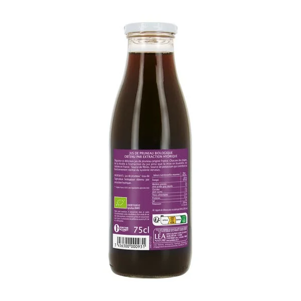 Jus de pruneau bio de France