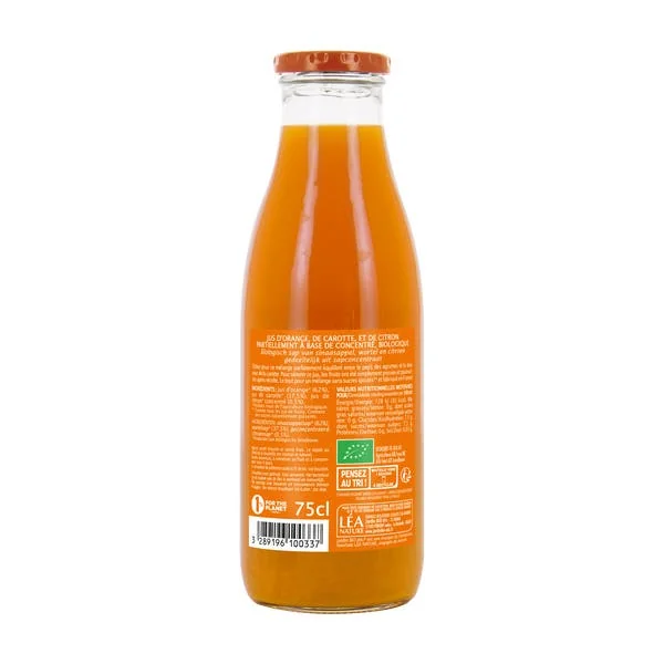 Jus Orange Carotte Citron - bio