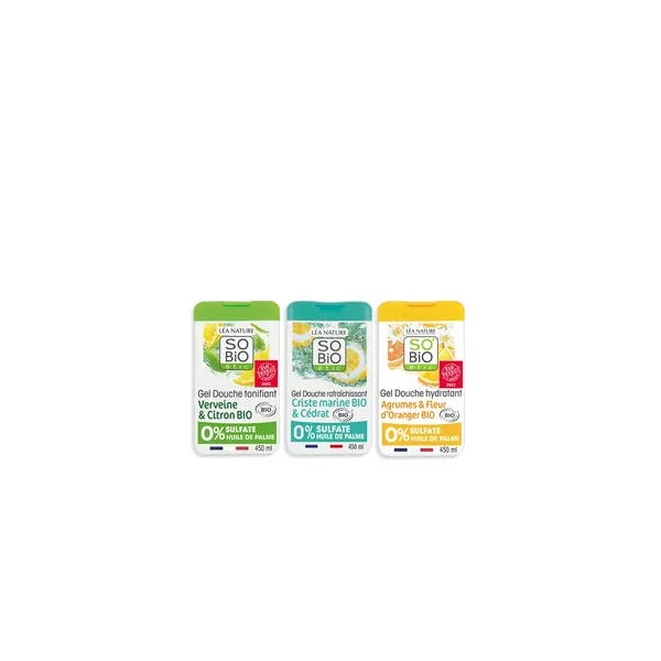 Kit 3 Gels Douche