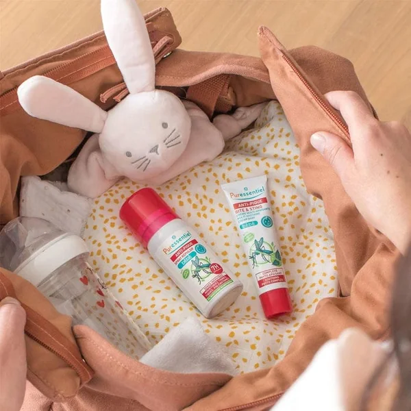 Kit Anti-Pique Bébé - Spray Répulsif 60ml et Crème Apaisante 30ml