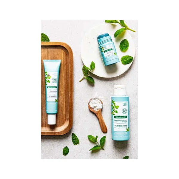 Klorane : la nouvelle gamme de soins pour le visage à la Menthe Aquatique