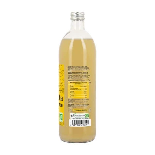 Kombucha Gingembre Citron