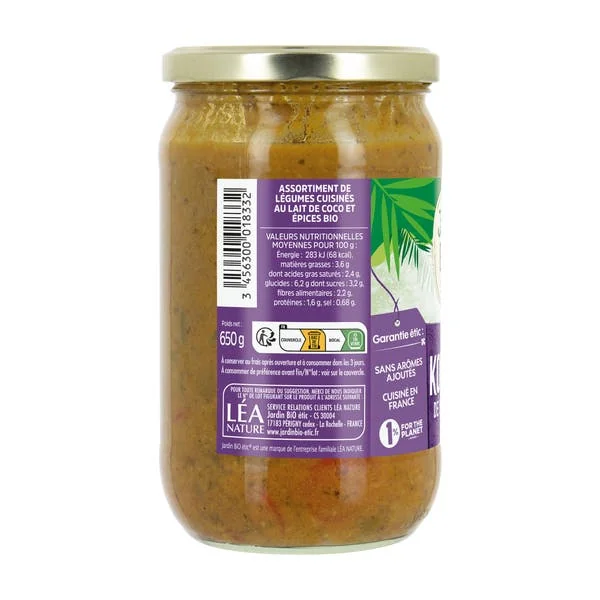 Korma de légumes