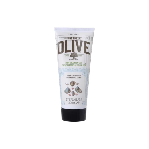 Korres Olive Crème Corporelle Sel de Mer 200 ml