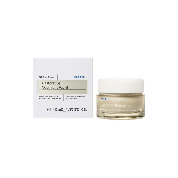 Korres Pin Blanc Crème de Nuit Régénérante 40 ml