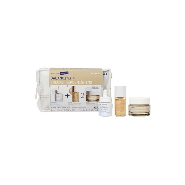 Korres Pin Blanc Trousse Équilibrer + Redensifier les Volumes