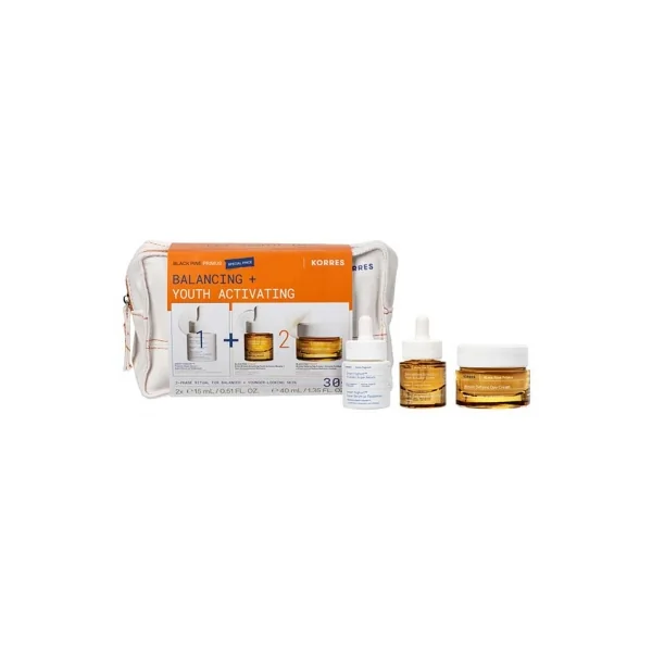 Korres Pin Noir Trousse Équilibrer + Activateur Jeunesse