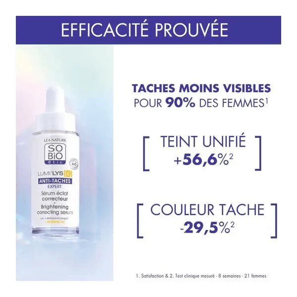 La routine jour anti-taches